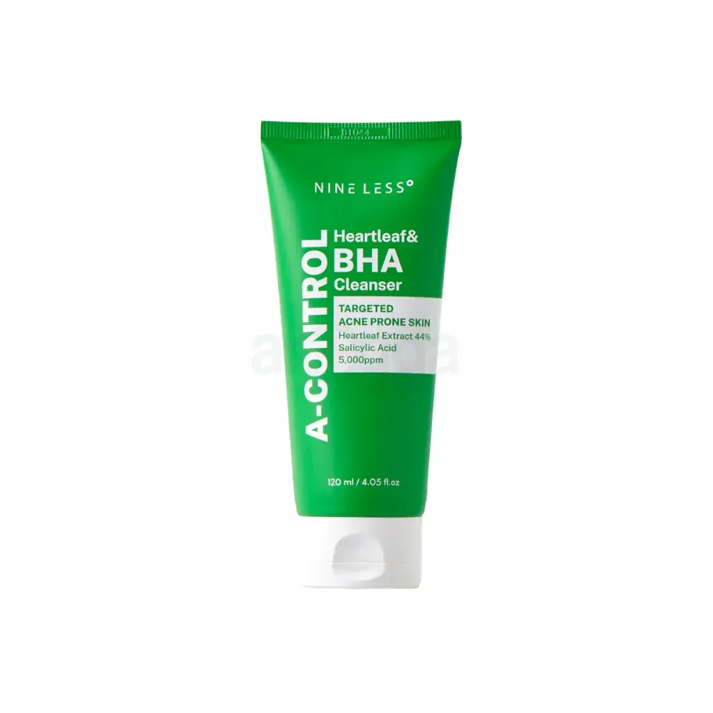 Nine Less A-Control Heartleaf & BHA Cleanser  