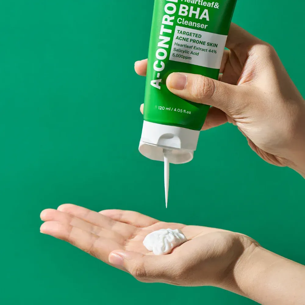Nine Less A-Control Heartleaf & BHA Cleanser  