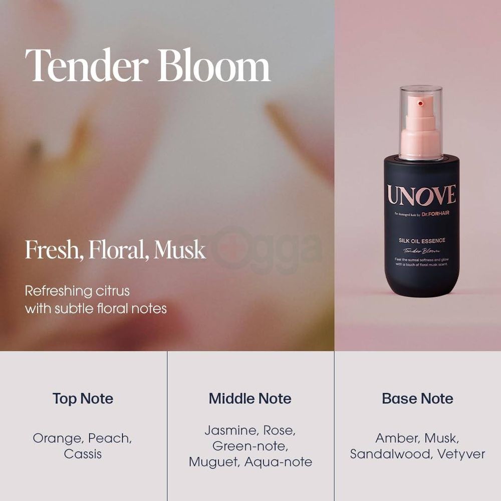 Unove Hair Silk Oil Essence Tender Bloom   