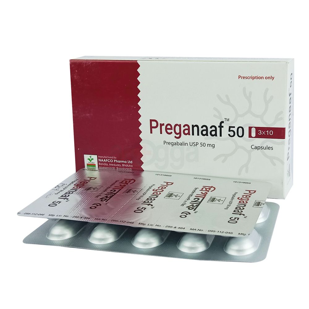 Pregnaaf 50mg capsule
