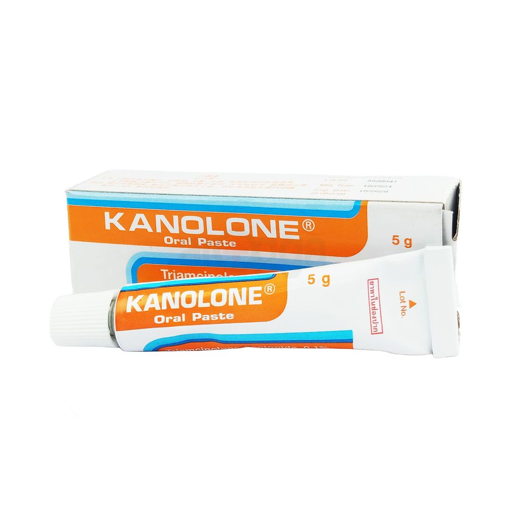 Kanolone Oral Paste 0.1% 