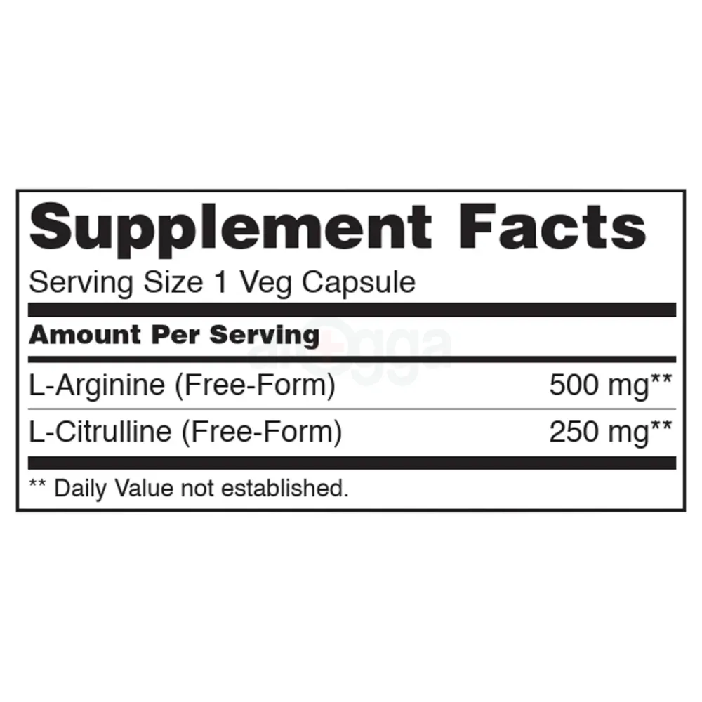 NOW Sports Nutrition, Arginine & Citrulline 500 mg 250 mg, Amino Acids, 120 Veg Capsules  