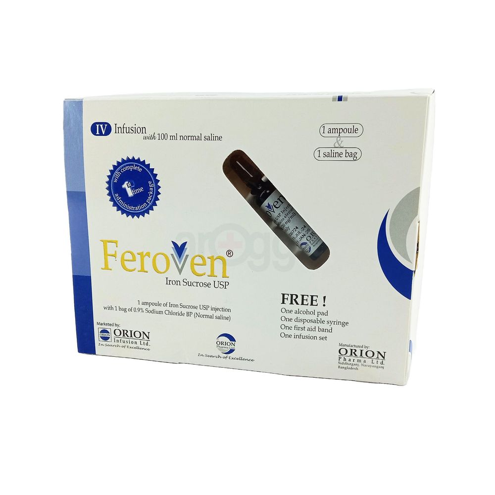 Feroven I.V 100mg/5ml Infusion
