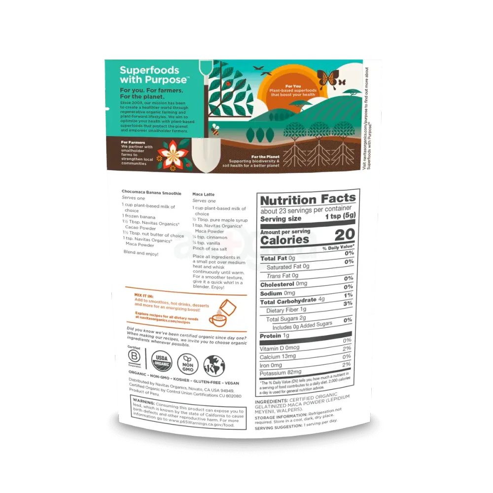 Navitas Organics Maca Powder 113g  
