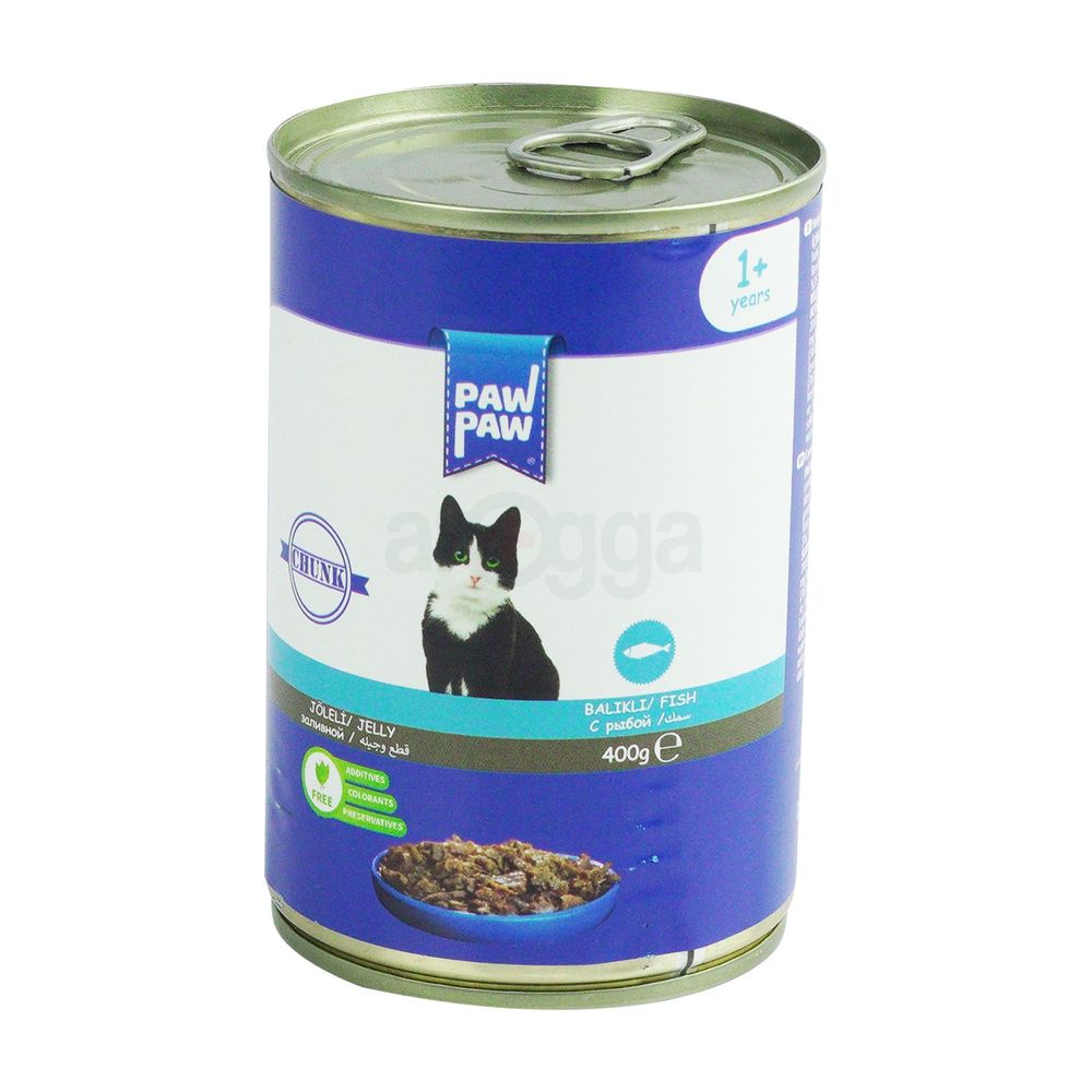 Paw Paw Adult Can Fish 400gm  