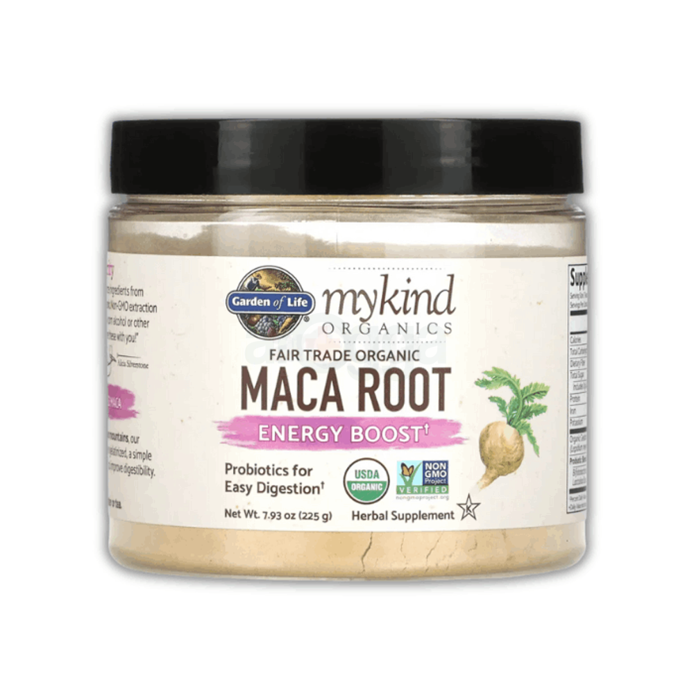Garden of Life Organics Fair Trade Gelatinized Peruvian Maca Root Energy Boost 7.93 oz (225g)  