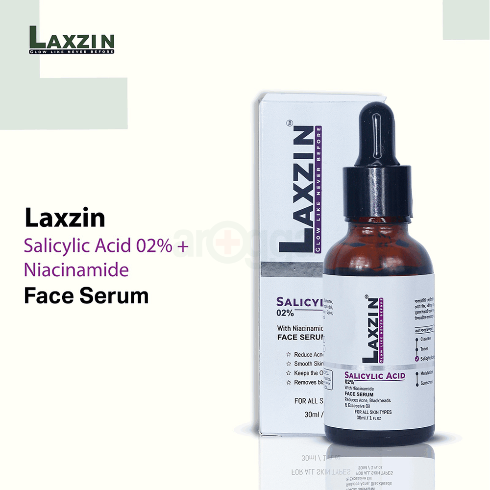 Laxzin Salicylic Acid 02% with Niacinamide Face Serum  