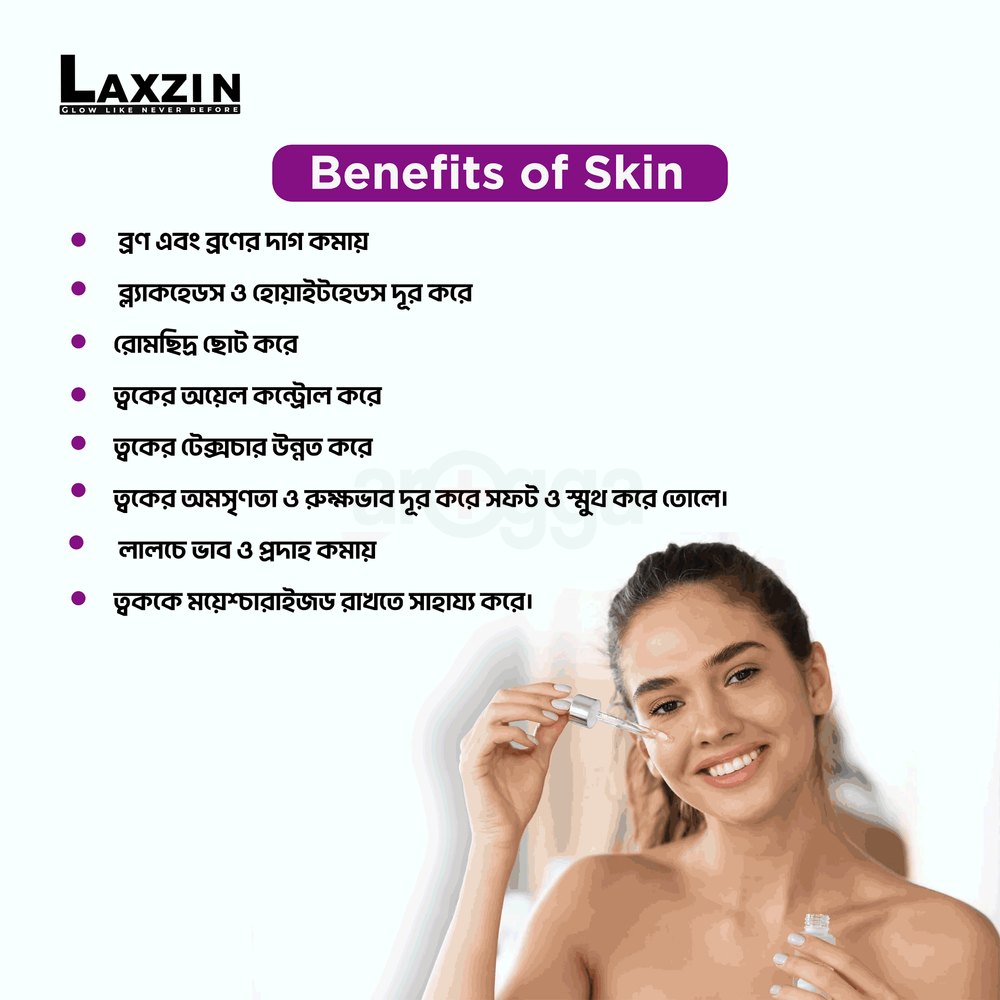 Laxzin Salicylic Acid 02% with Niacinamide Face Serum  