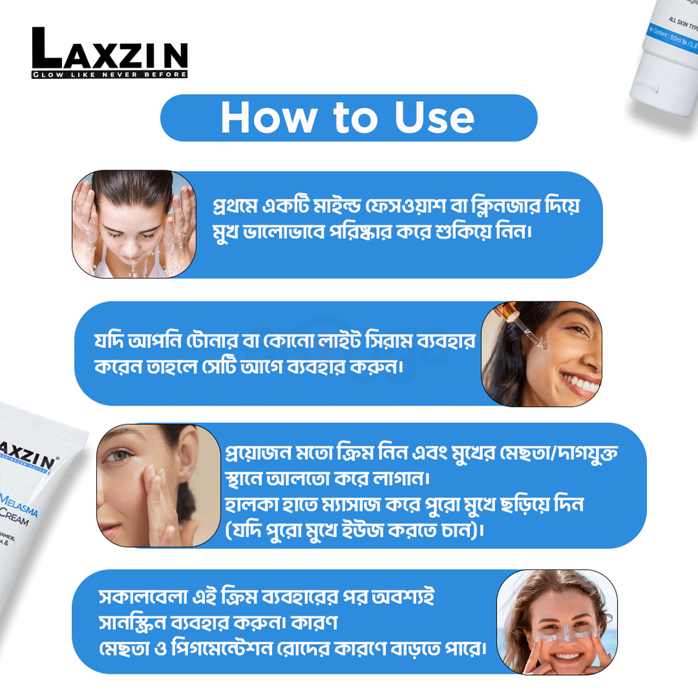 Laxzin Anti-Malasma Cica Cream  