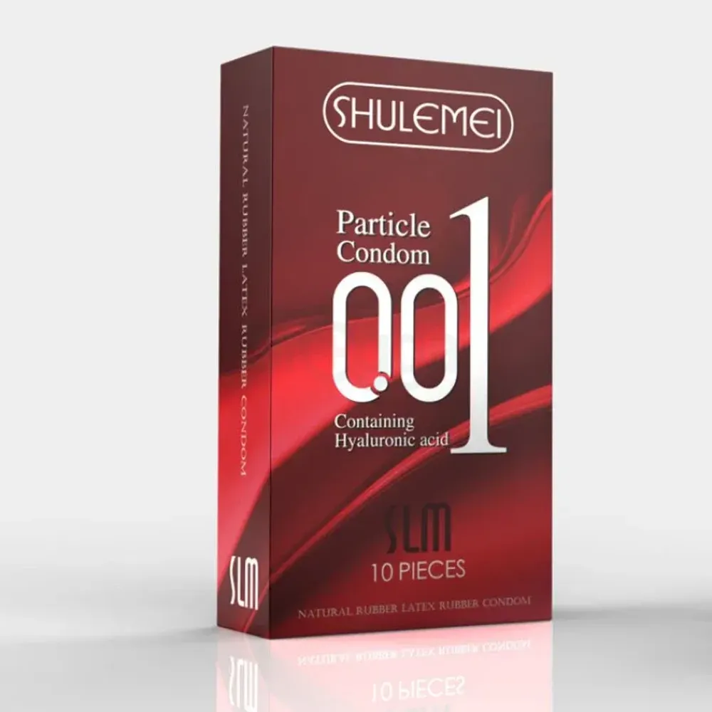 Shulemei Particle Condom Hydrating 001 - 10Pcs  