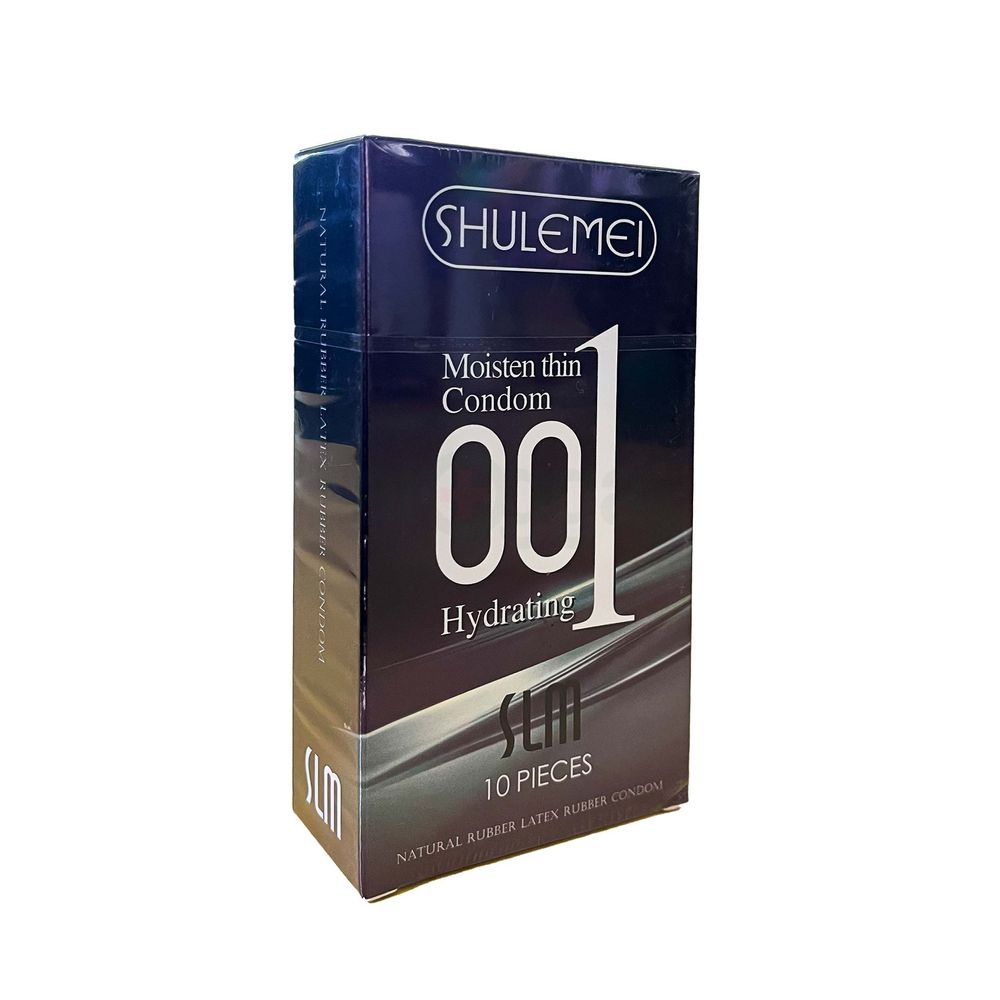 Shulemei Moisten Thin condom 001 Hydrating 10 Pcs  