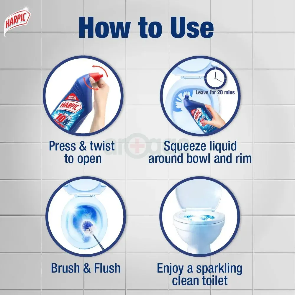 Harpic Toilet Cleaning Liquid Original 250ml  