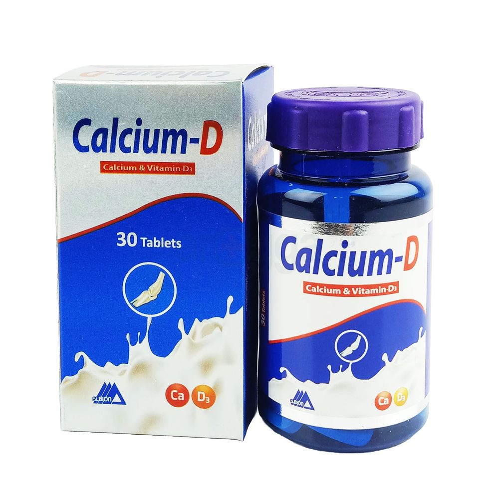 Calcium-D (30) 500mg+200IU tablet