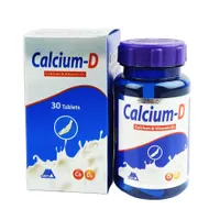 Calcium-D (30) 500mg+200IU tablet