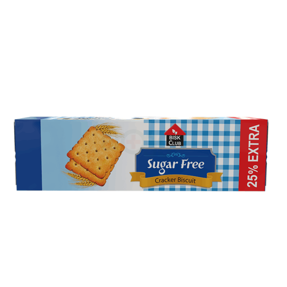 Bisk Club Sugar Free Cracker Biscuit 180gm  