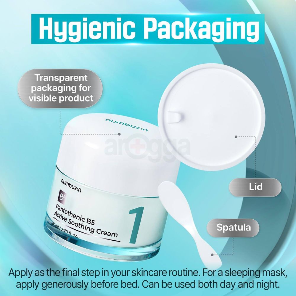 Numbuzin No. 1 Pantothenic B5 Active Soothing Cream  