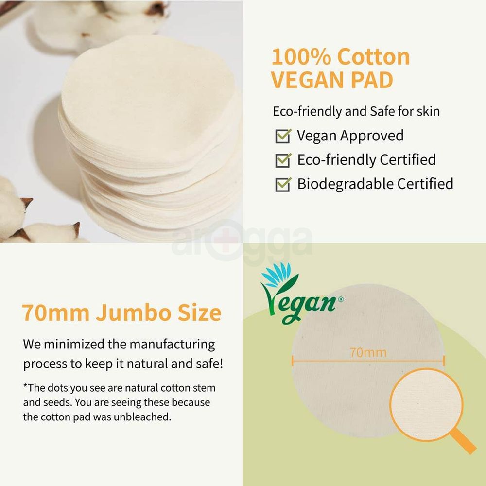 Numbuzin No. 3 Radiance Glowing Jumbo Essence Pad - 70 Pads  