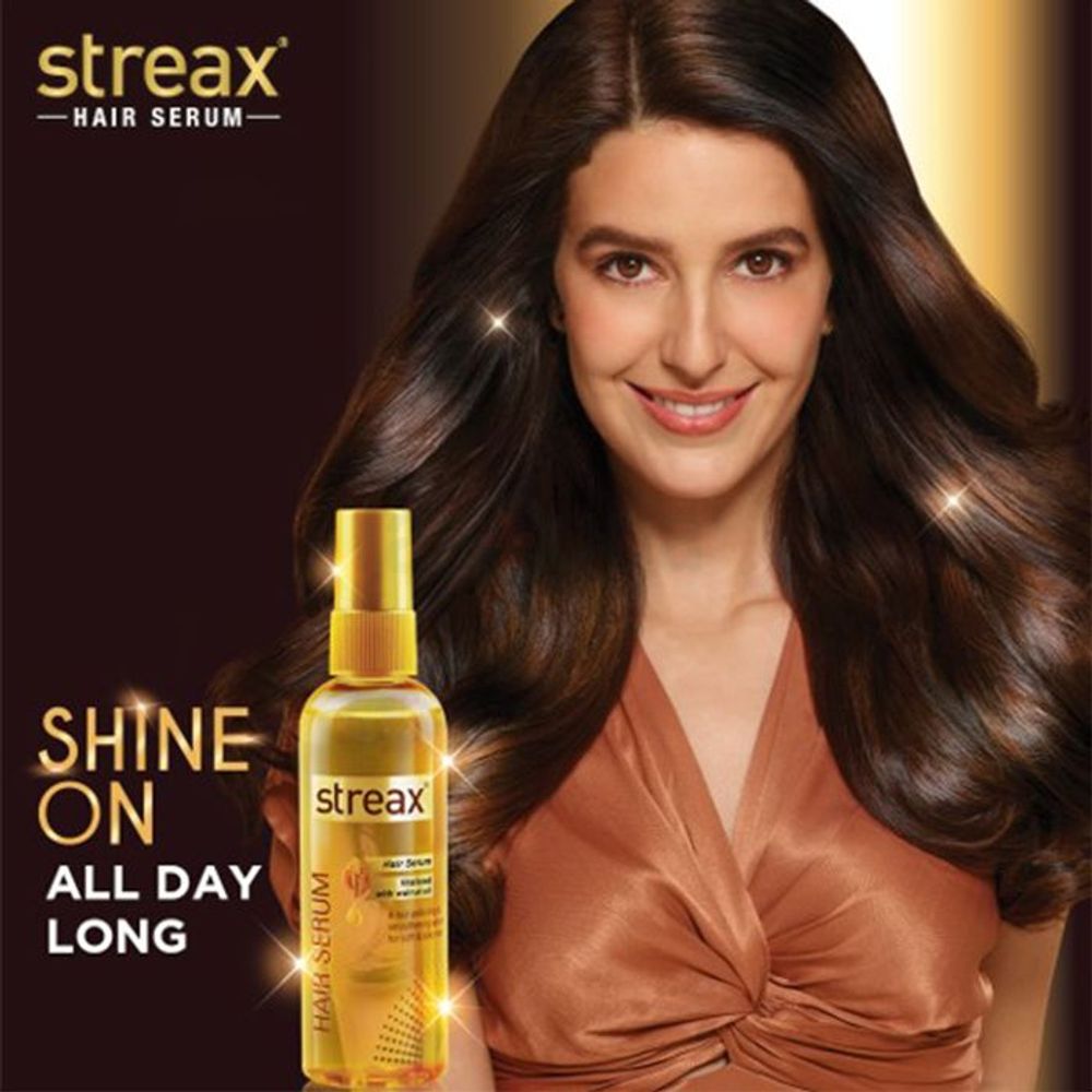 Streax Hair Serum Vitalized With Walnut Oil  