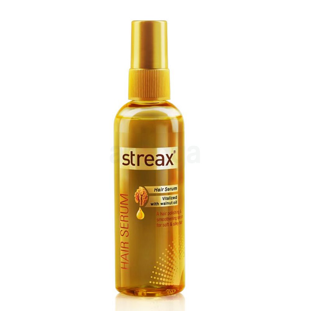 Streax Hair Serum Vitalized With Walnut Oil  