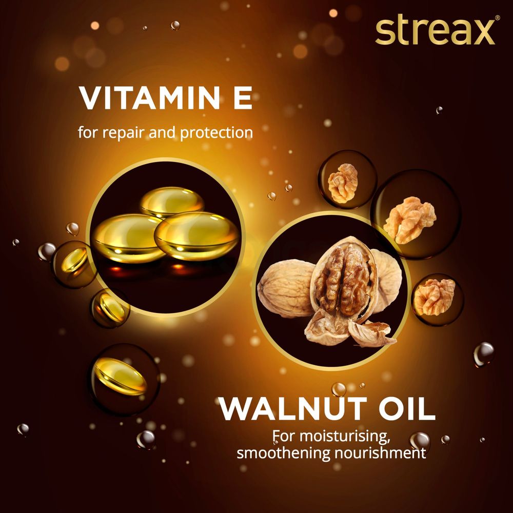 Streax Hair Serum Vitalized With Walnut Oil  