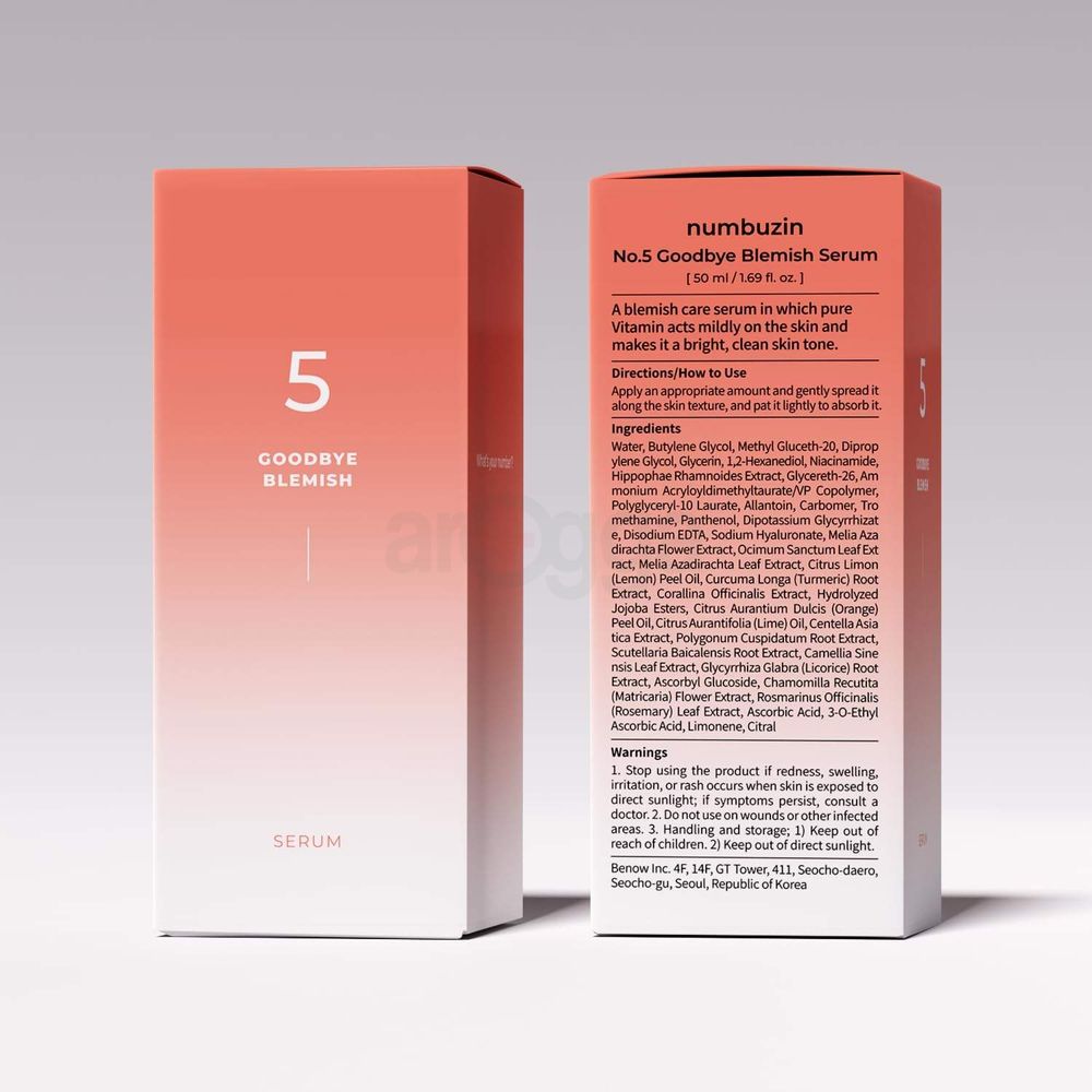 Numbuzin No. 5 Goodbye Blemish Serum 50ml  