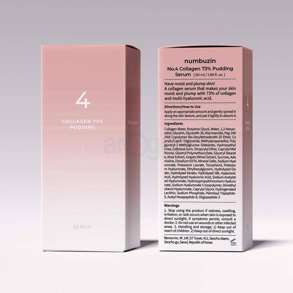 Numbuzin No. 4 Collagen 73% Pudding Serum 50ml  