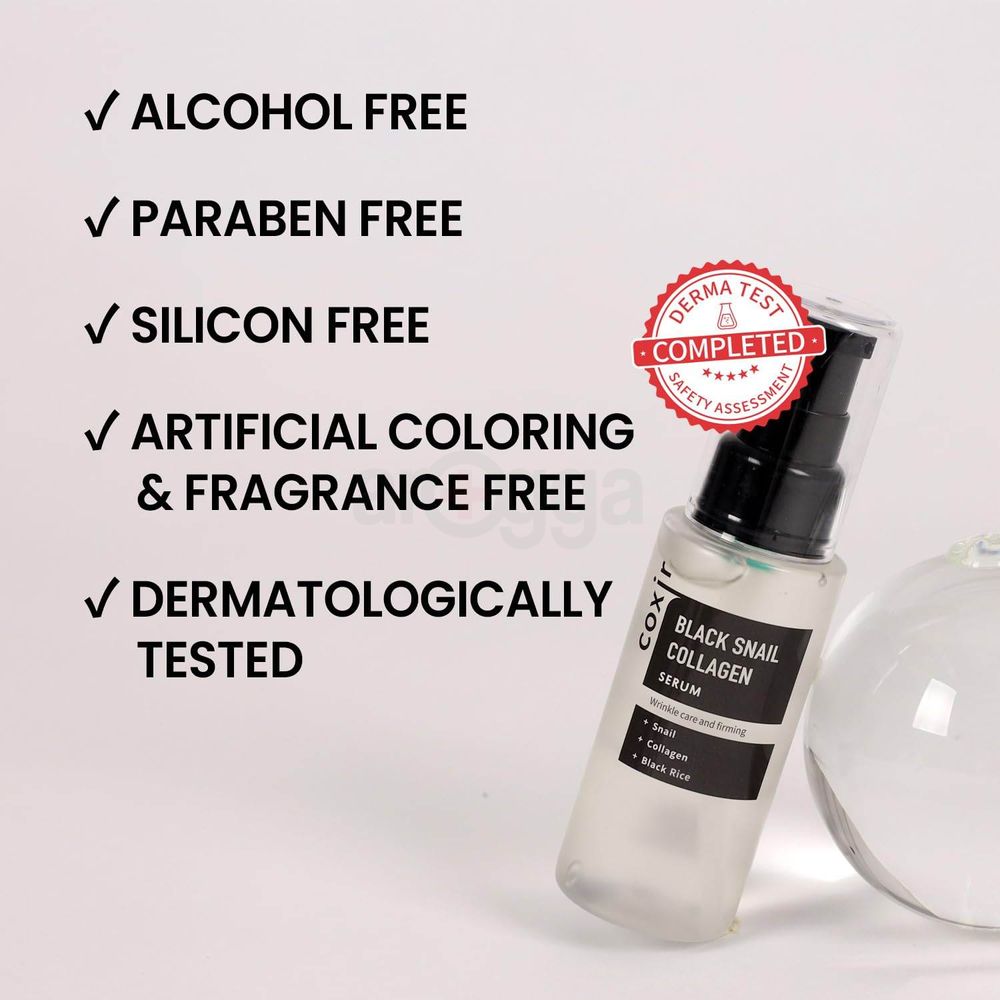 Coxir Black Snail Collagen Serum  
