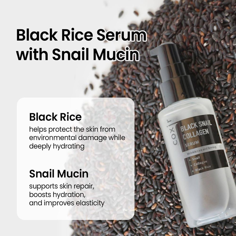 Coxir Black Snail Collagen Serum  