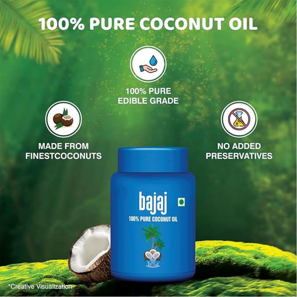 Bajaj 100% Pure Coconut Oil   