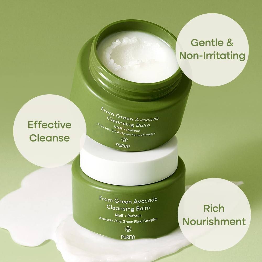 Purito Melt + Refresh From Green Avocado Cleansing Balm  