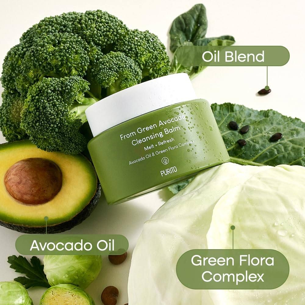 Purito Melt + Refresh From Green Avocado Cleansing Balm  