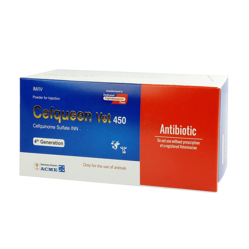 Cefqueen Vet 450 IM/IV  