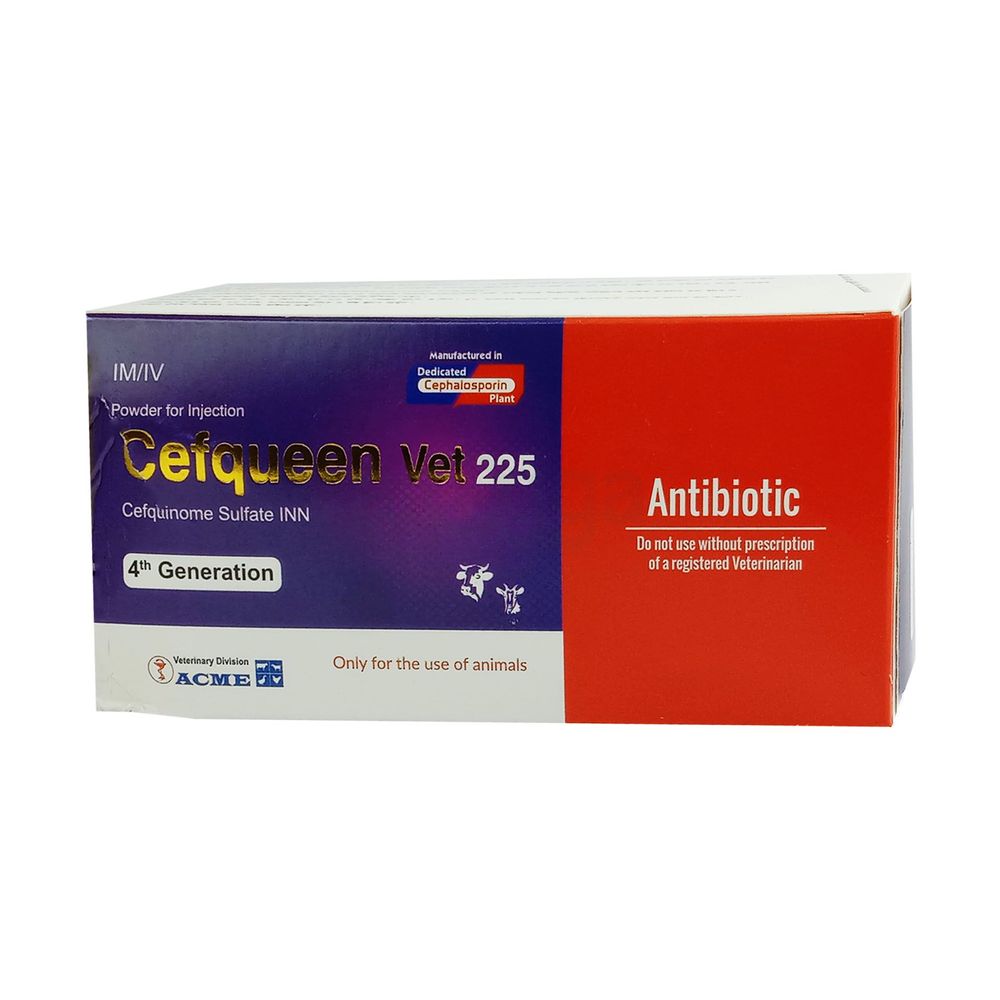 Cefqueen Vet 225 IM/IV  