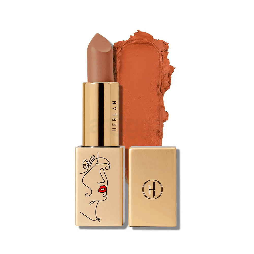 Herlan Cushion Matte Lipstick Terra Tango  