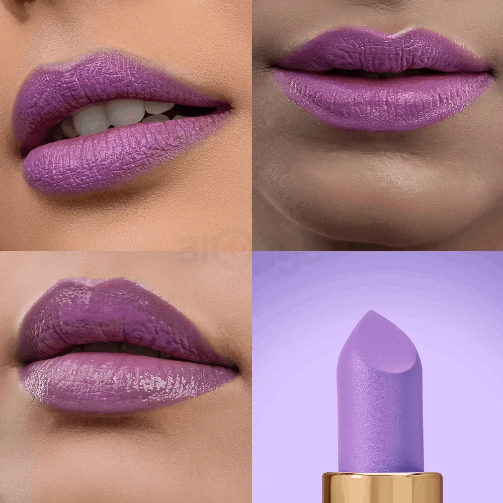 Herlan Cushion Matte Lipstick Groovy Grape  