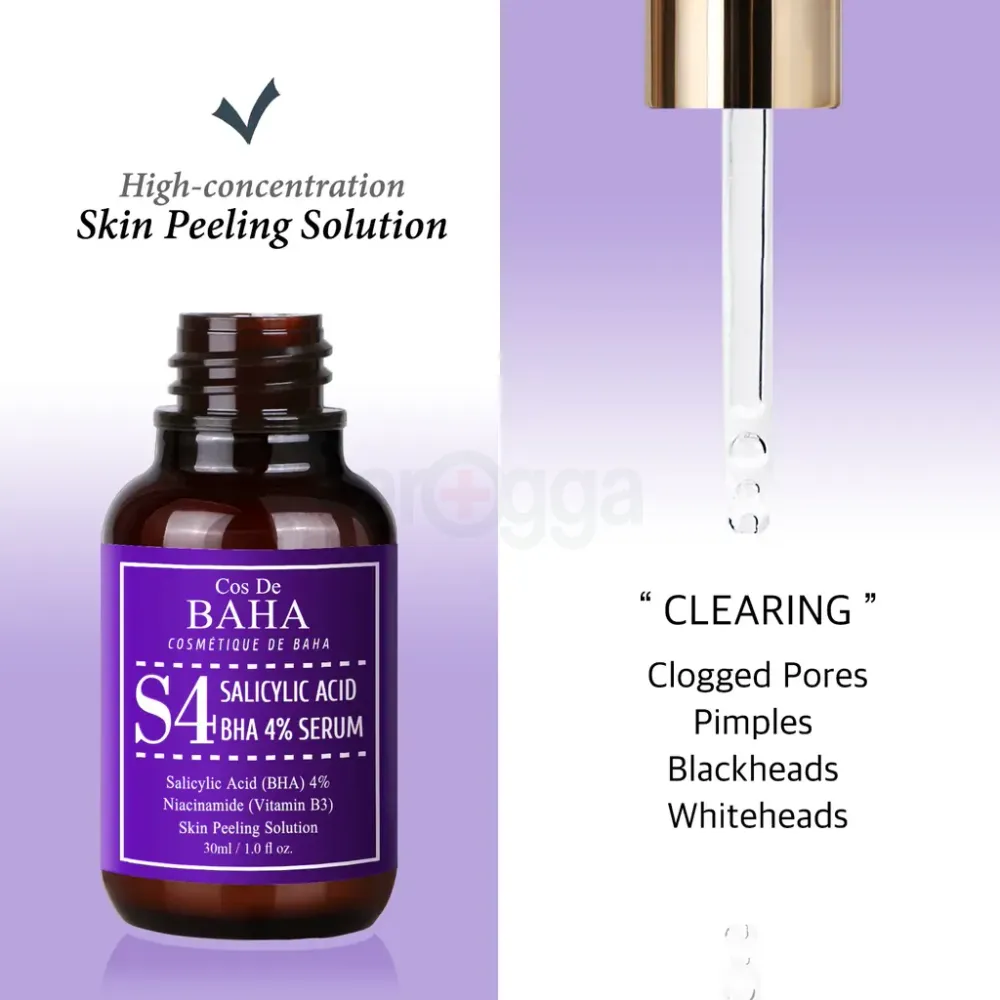 Cos De BAHA S4 Salicylic Acid BHA 4% Serum  