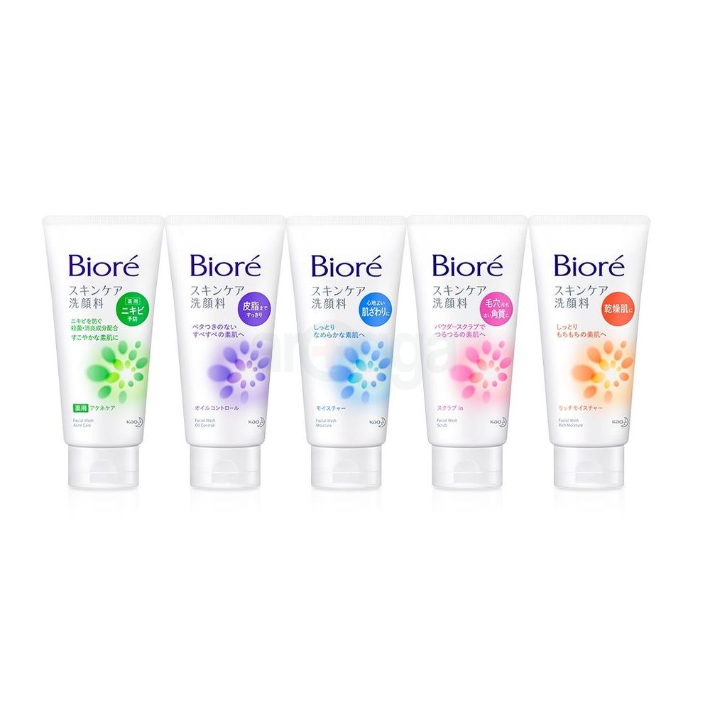 Biore Skin Care  Moisture Facial Wash   