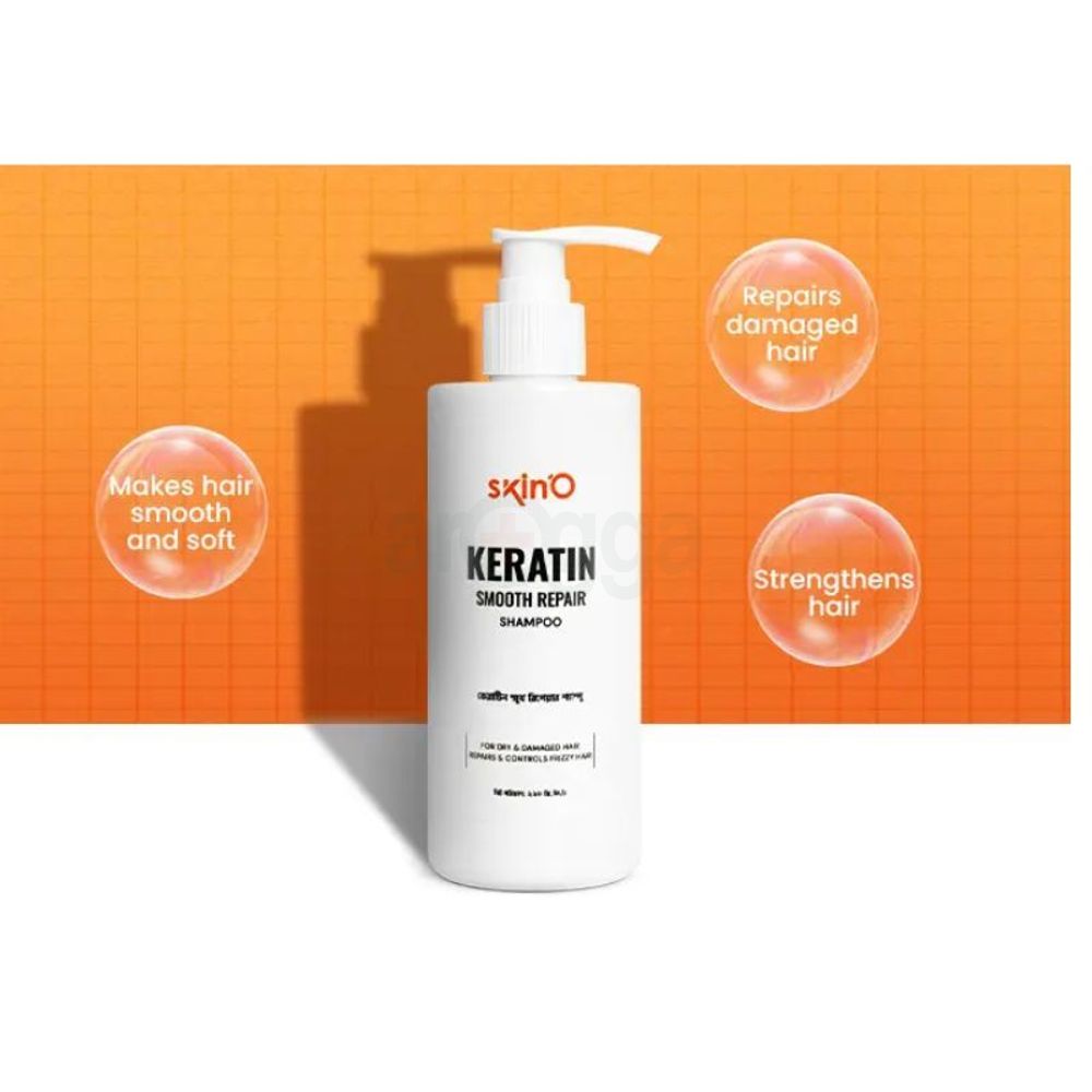 Buy 1  Skin'O Keratin Smooth Repair Shampoo 220ml & Get 1 Free  