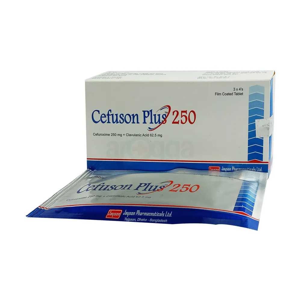 Cefuson Plus 250mg+62.5mg tablet