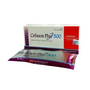 Cefuson Plus 500mg+125mg tablet