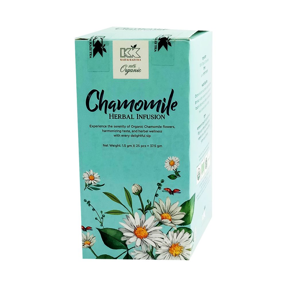 Kazi & Kazi Chamomile Herbal Infusion Tea 25's Pack  