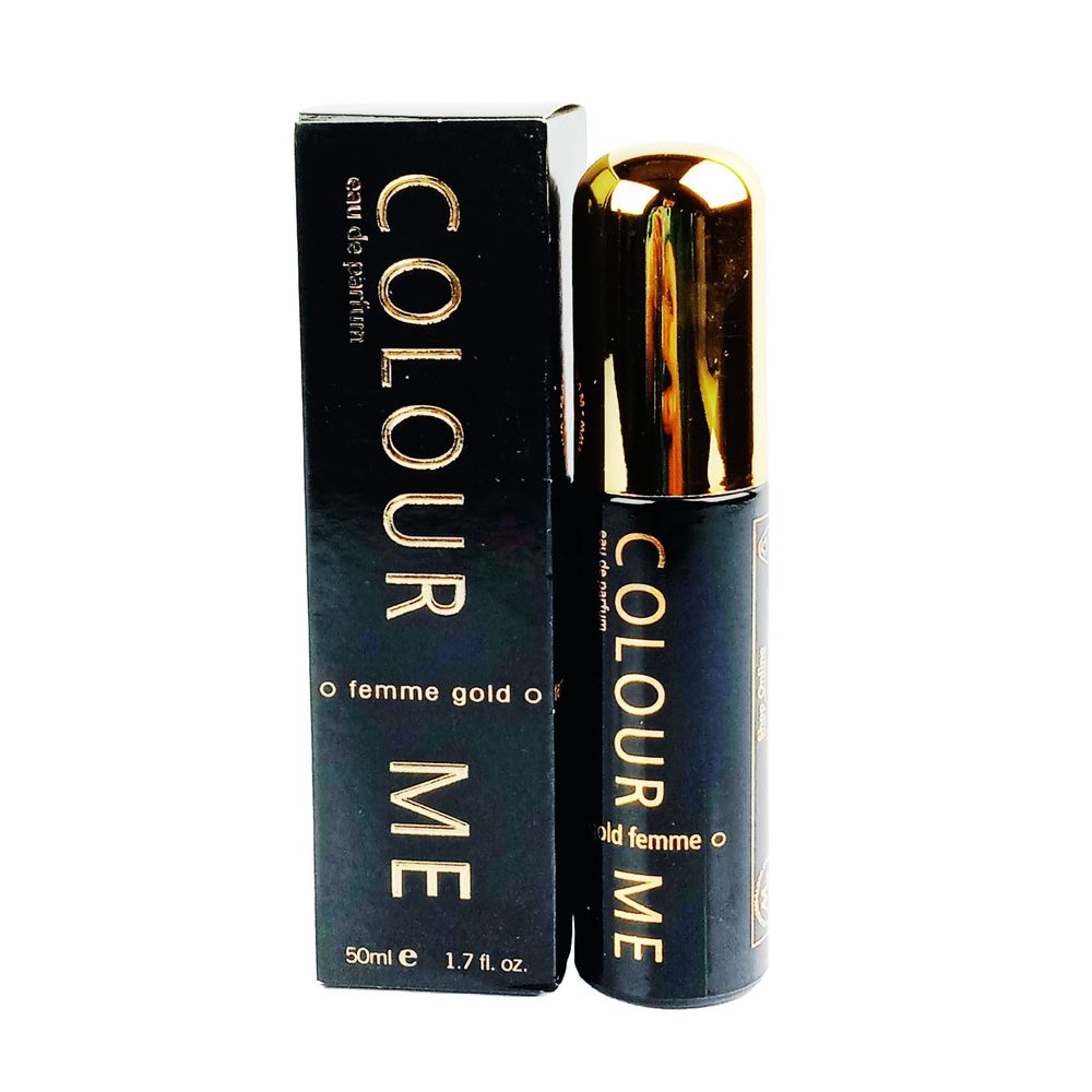 Colour Me Eau de Parfum Femme Gold 50ml  