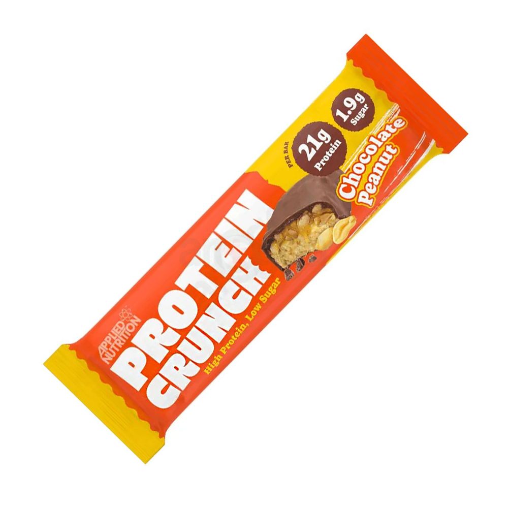 Applied Nutrition Protein Crunch High Protein Low Sugar Chocolate Peanut 65gm  