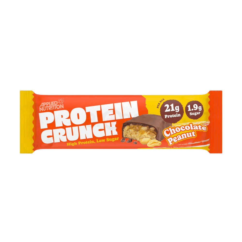 Applied Nutrition Protein Crunch High Protein Low Sugar Chocolate Peanut 65g  