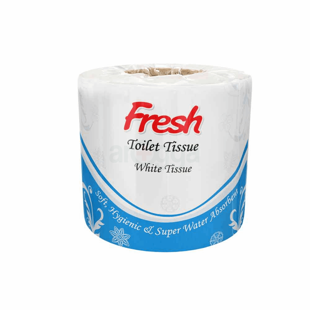 Fresh Toilet Tissue White  