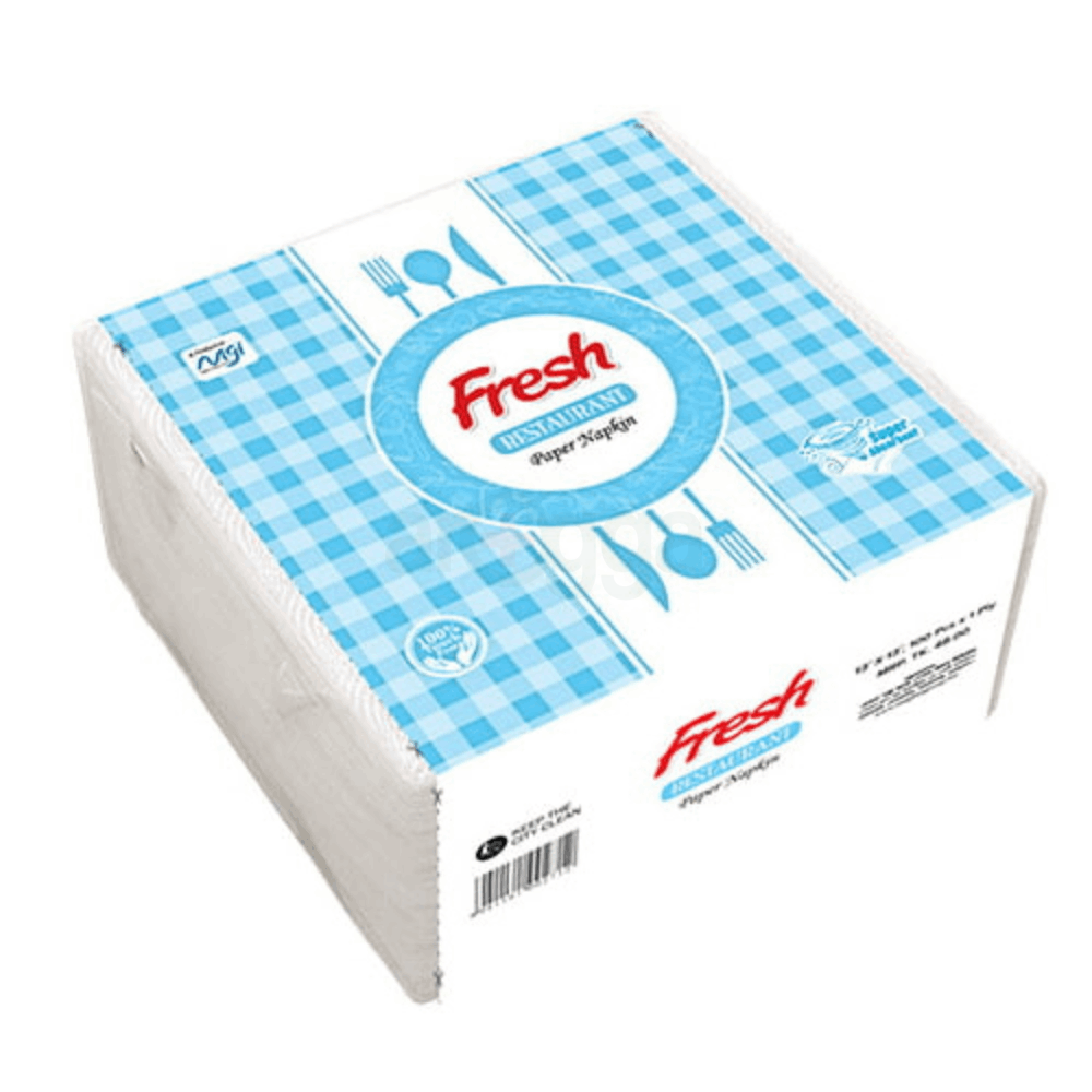 Fresh Restaurant Paper Napkin 100's Pack  