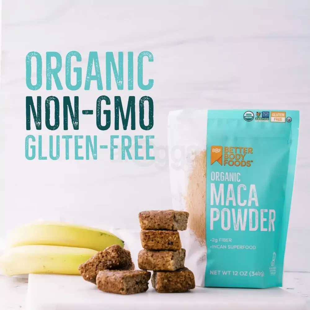 BetterBody Foods Organic Maca Powder, Non-GMO & Gluten-Free, 12 Ounce  