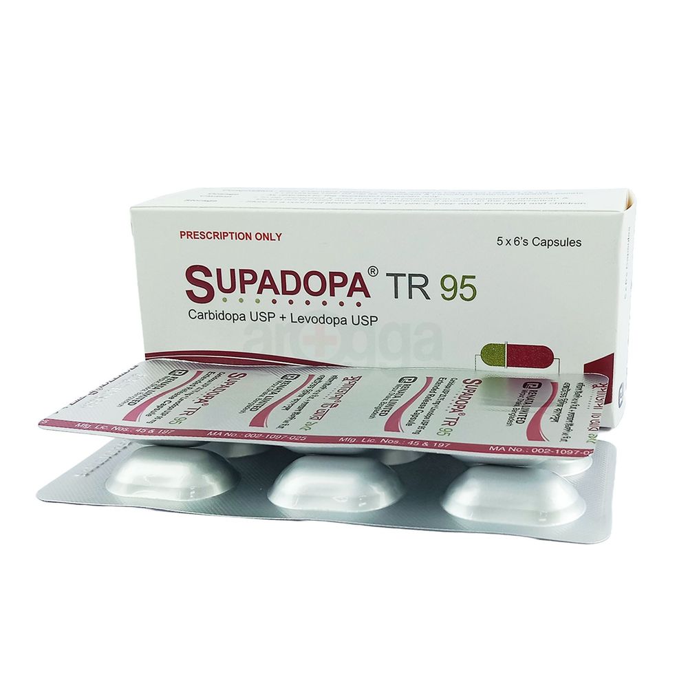 Supadopa TR 95 23.75mg+95mg capsule