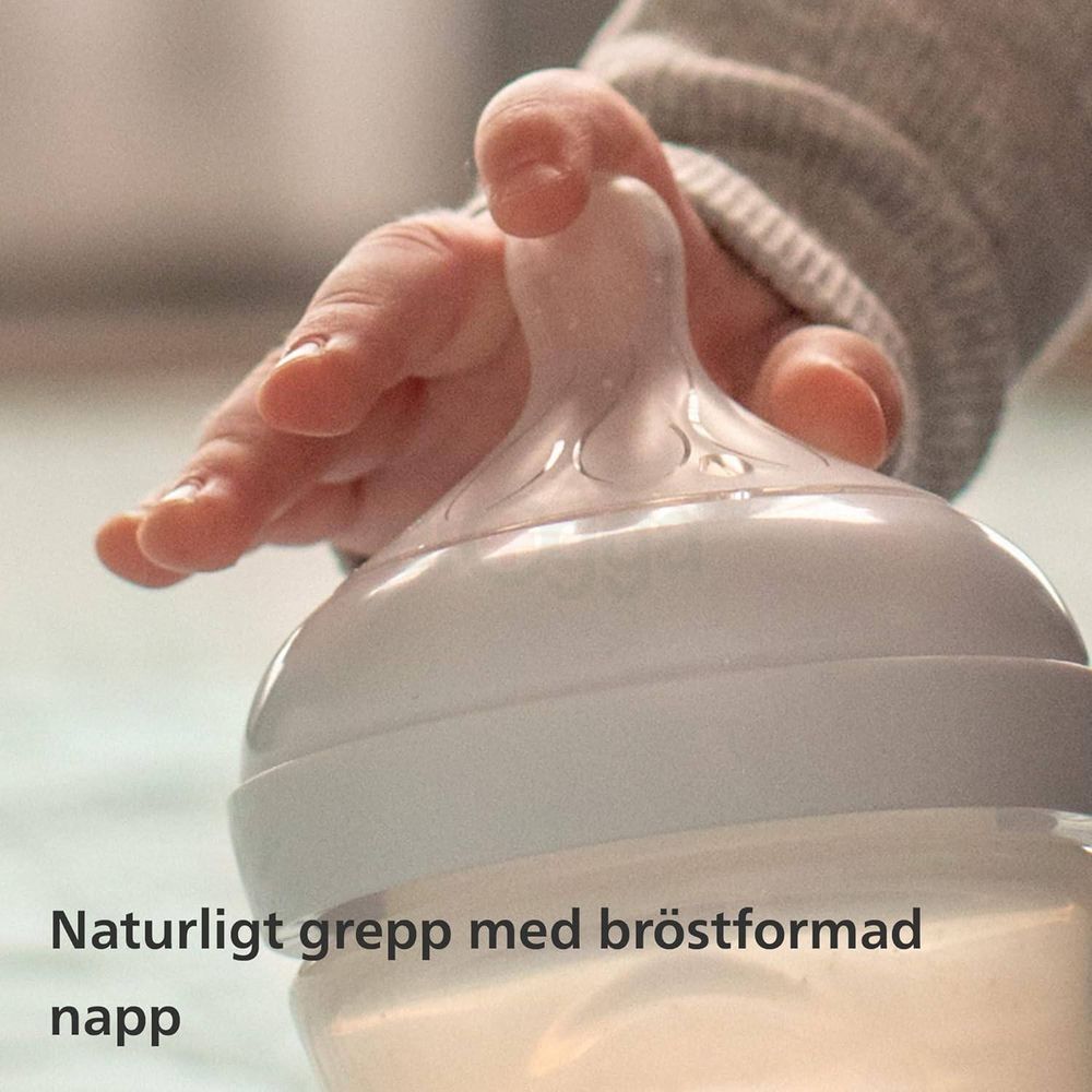 Philips Avent Natural Response Baby Feeding Bottle (1M+) - 260ml (Model: SCY903/01)  