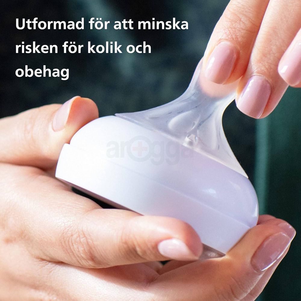 Philips Avent Natural Response Baby Feeding Bottle (1M+) - 260ml (Model: SCY903/01)  